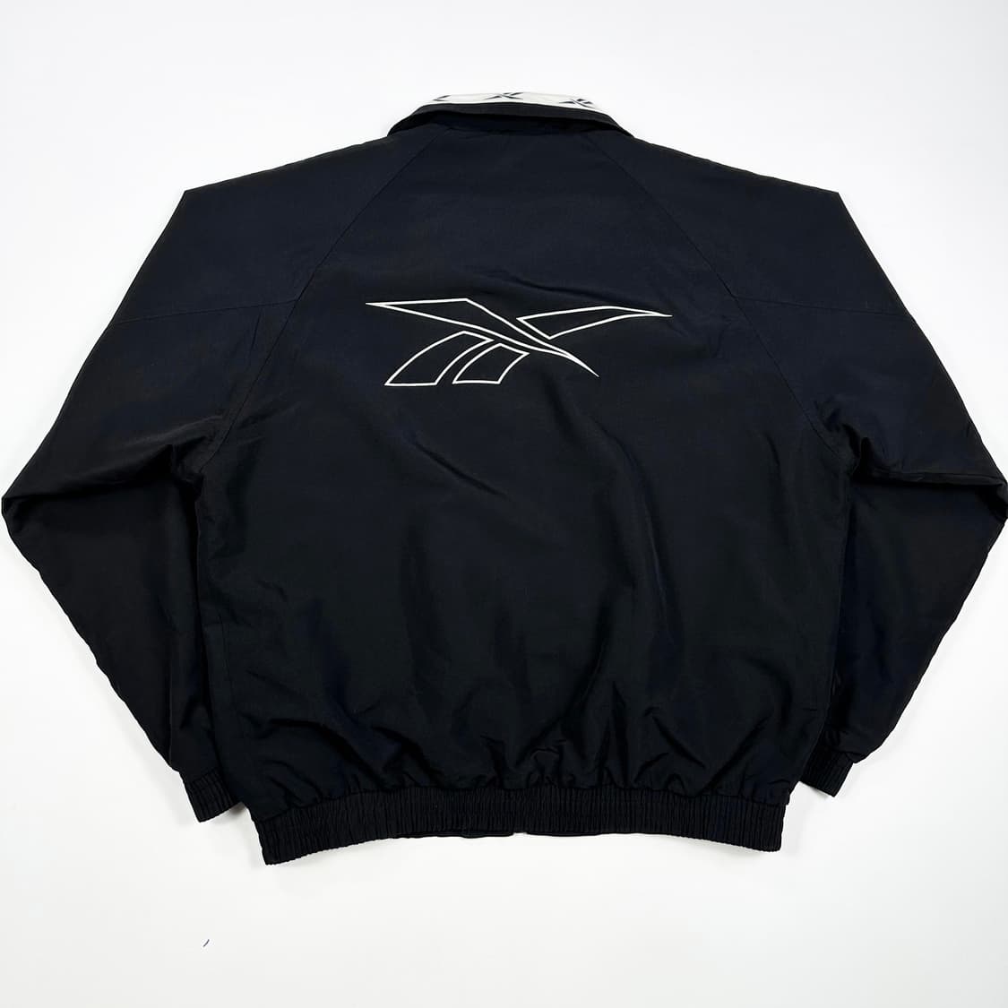 리복 올드스쿨 y2k 블랙 박시 바람막이 자켓 (L) 상품이미지3