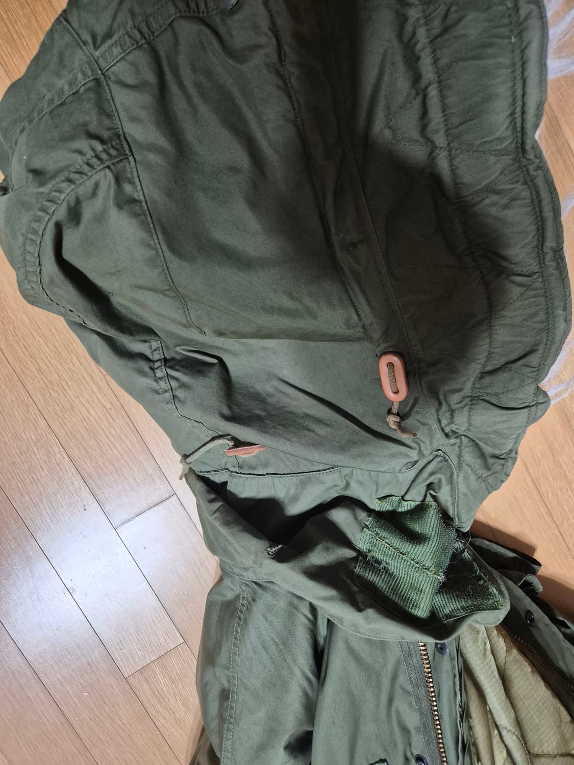 미군 M65 피쉬테일 파카 스몰 레귤러 상품이미지8