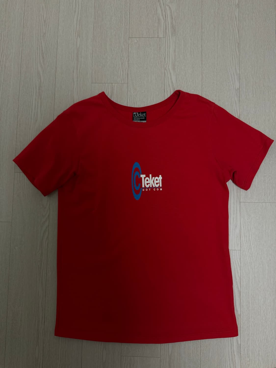 테켓 심볼 반팔 RED 상품이미지2