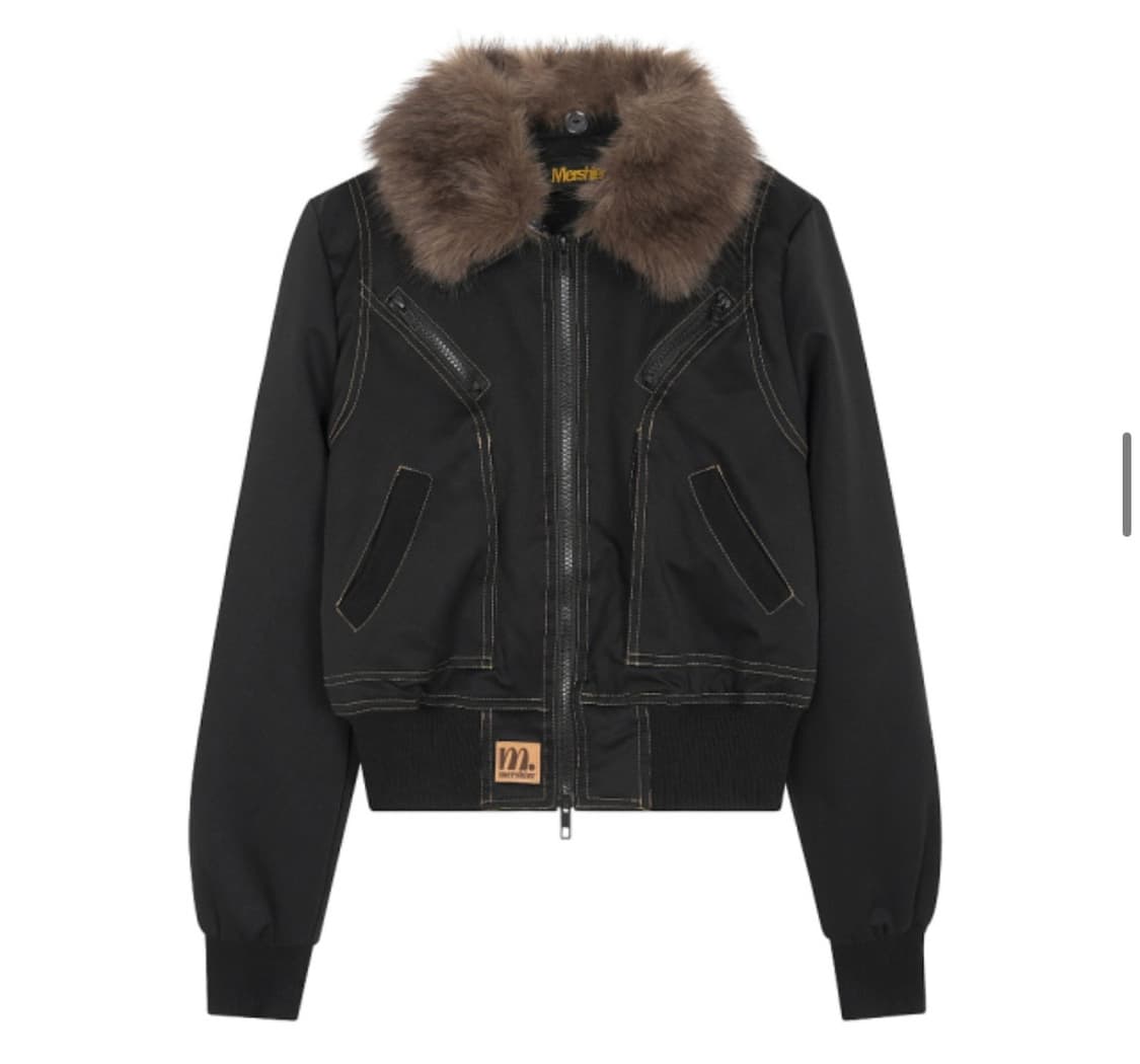 아사키 프레자키 Asaky prezaky 누빔 자켓 블랙 상품이미지2