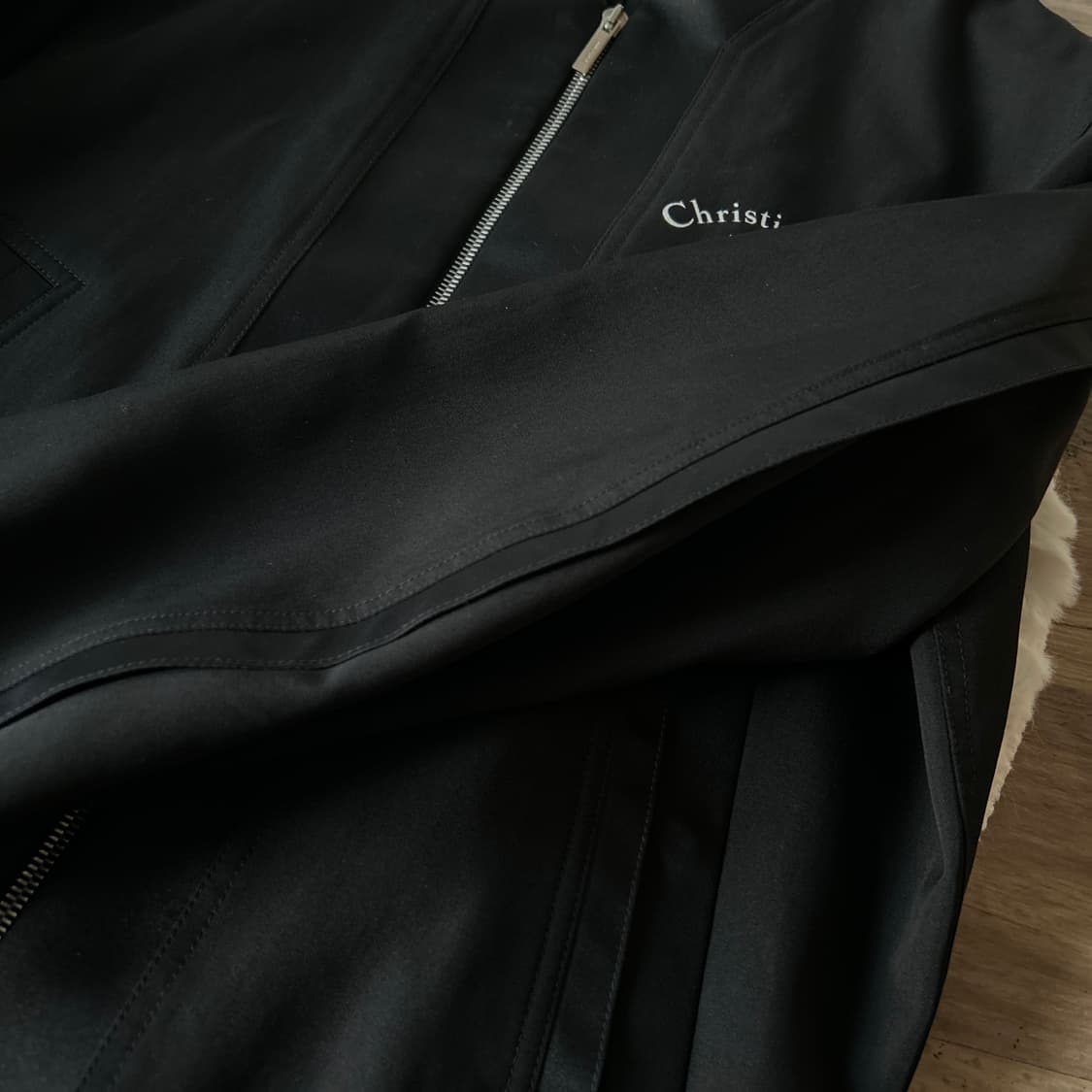 디올 아뜰리에 새틴 블루종 자켓 상품이미지5