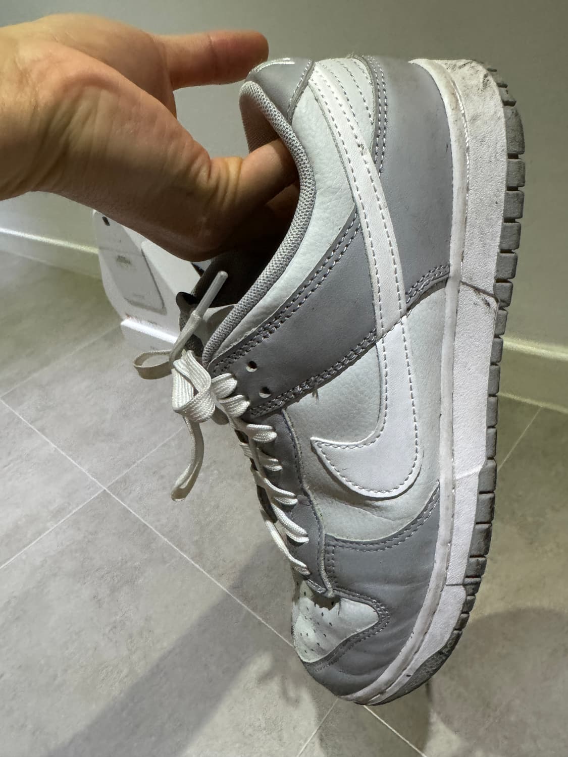 나이키 덩크 로우 울프그레이 상품이미지5