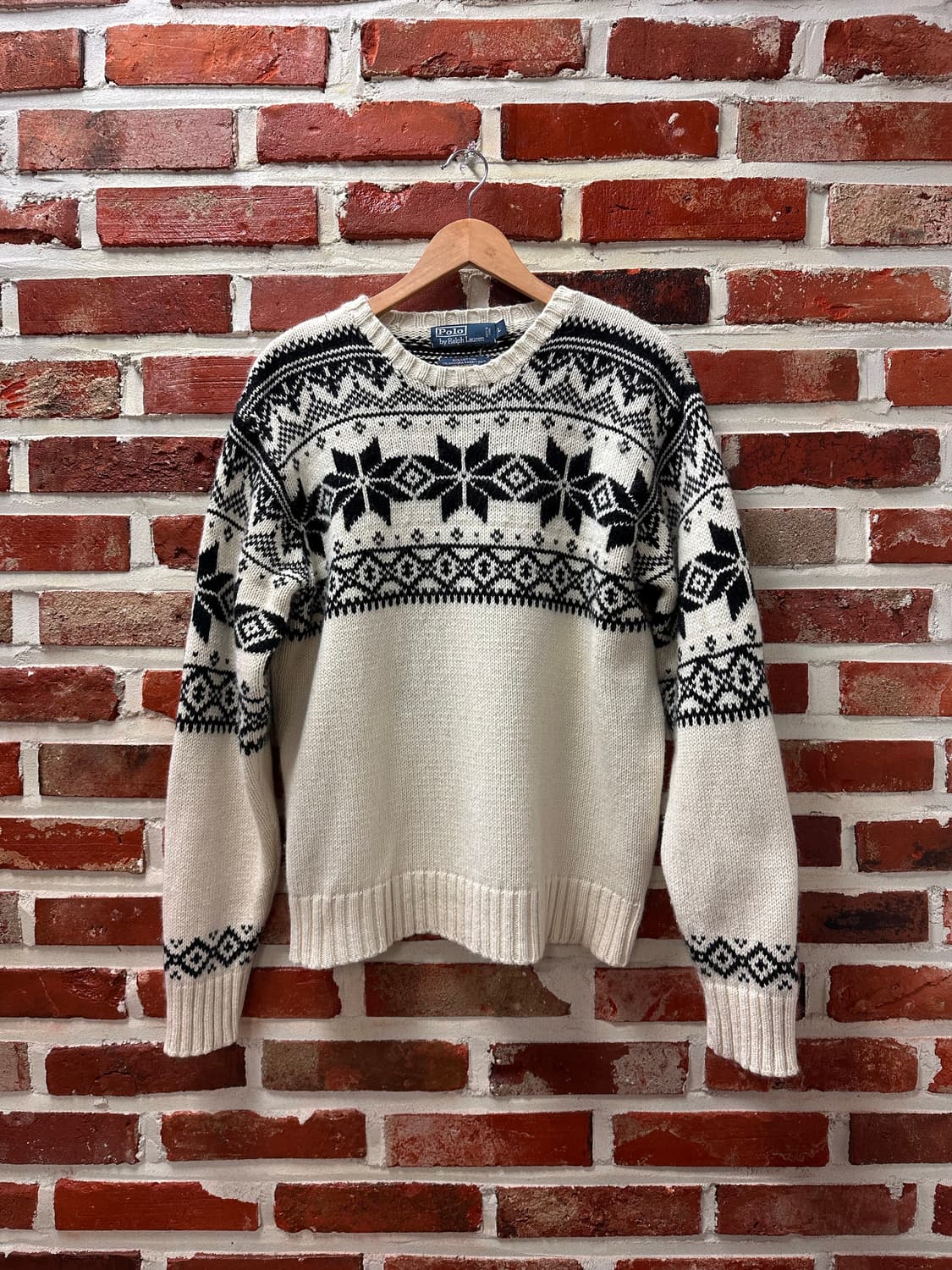 (L)폴로랄프로렌 캐시미어 블렌드 노르딕 니트 상품이미지1