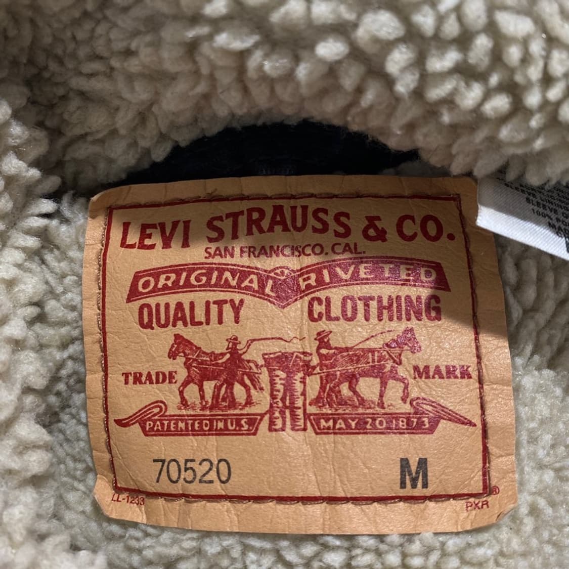 리바이스 블랙골덴 세르파 자켓 상품이미지5