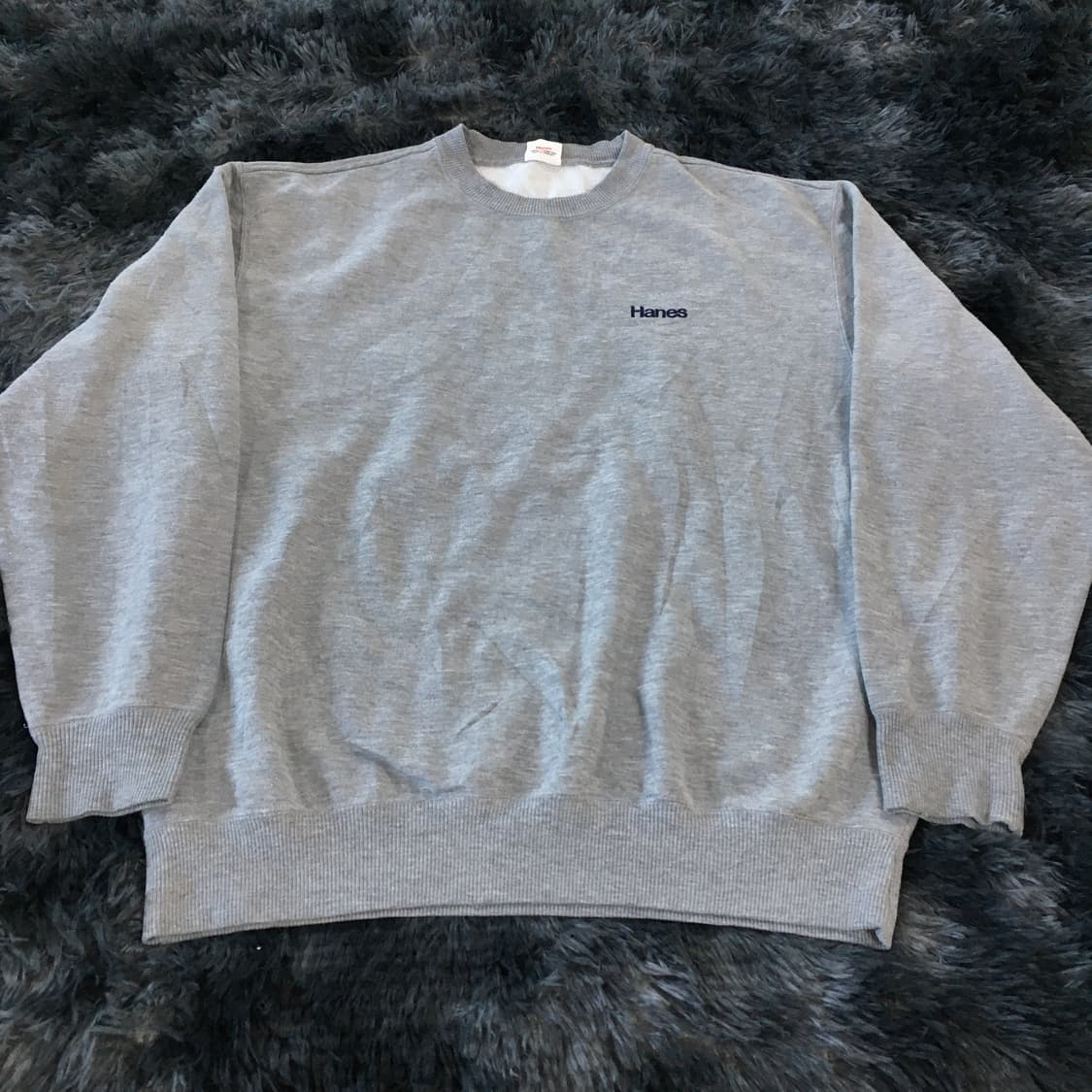 투티/A8 HANES 맨투맨 그레이 XL JPN VINTAGE 상품이미지1