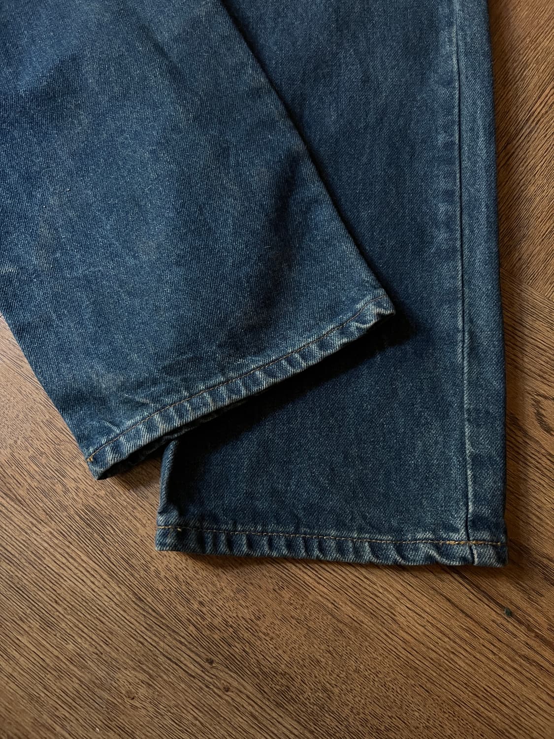 [33]칼하트 USA 다크블루 워크 데님 팬츠 상품이미지5