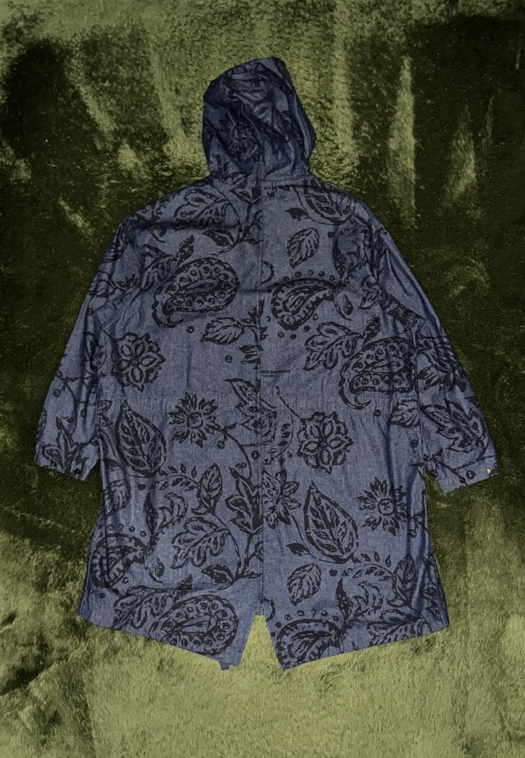 [XL] 엔지니어드 가먼츠 8온스 데님 하이랜드 파카 플로랄 인디고 상품이미지7