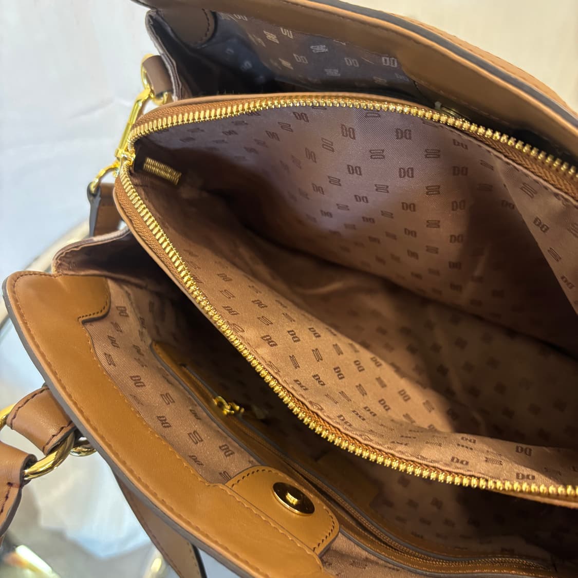 정품 닥스 체크 투웨이 토트백     상품이미지7