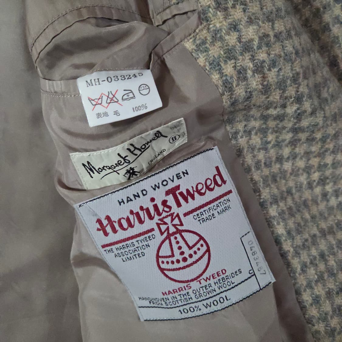 마가렛호웰 여성 해리스트위드 울 자켓 코트 상품이미지4