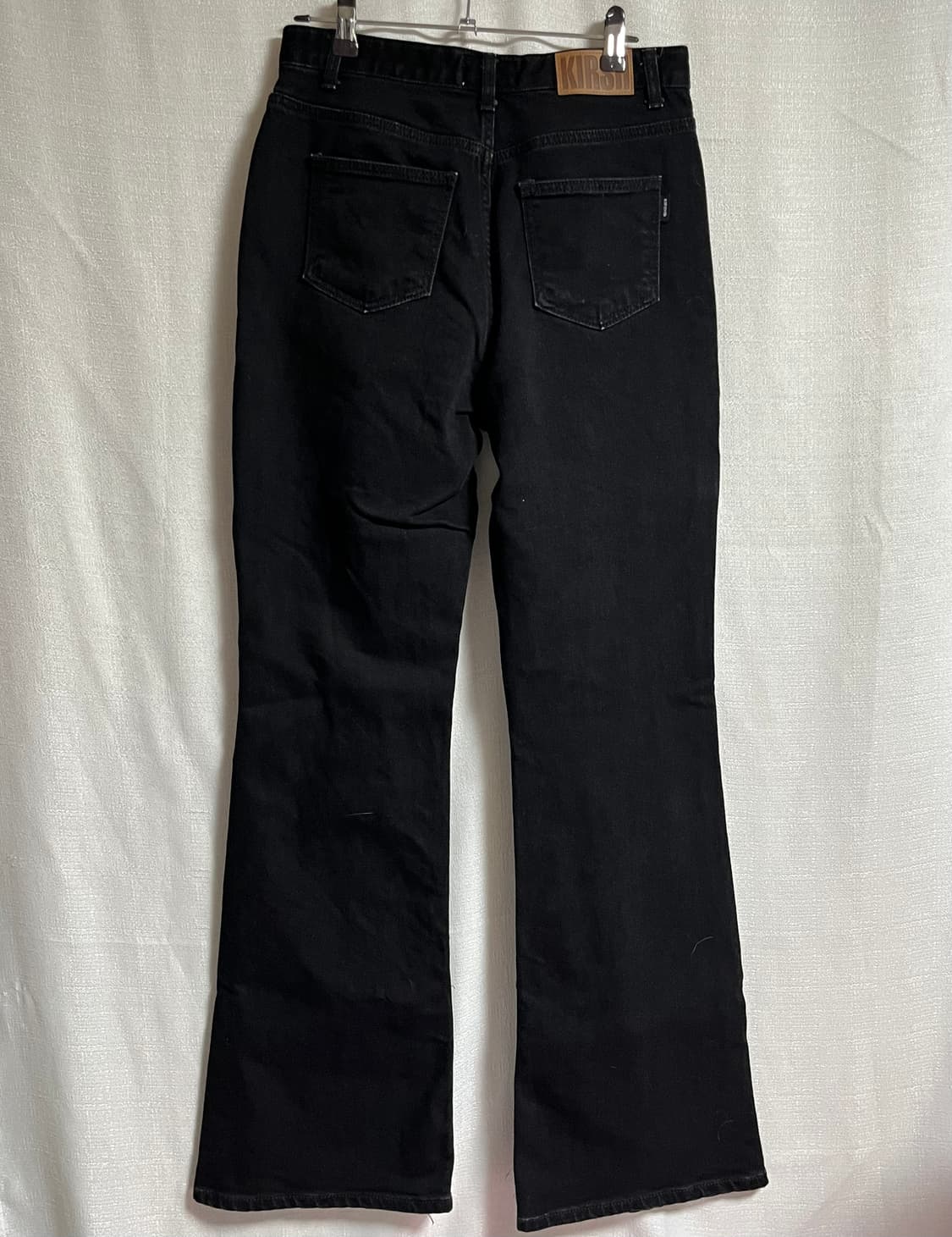 공용 키르시 블랙진 부츠컷 플레어진 데님팬츠 29 상품이미지5