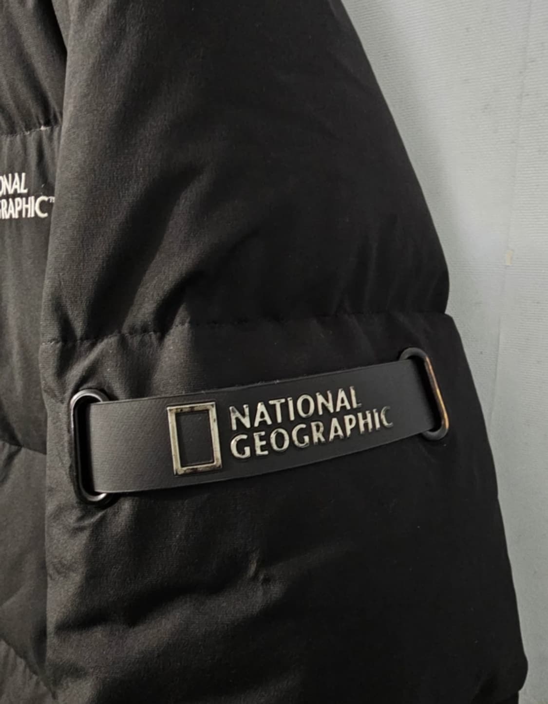 내셔널지오그래픽 구스다운 롱패딩 블랙 100 상품이미지6