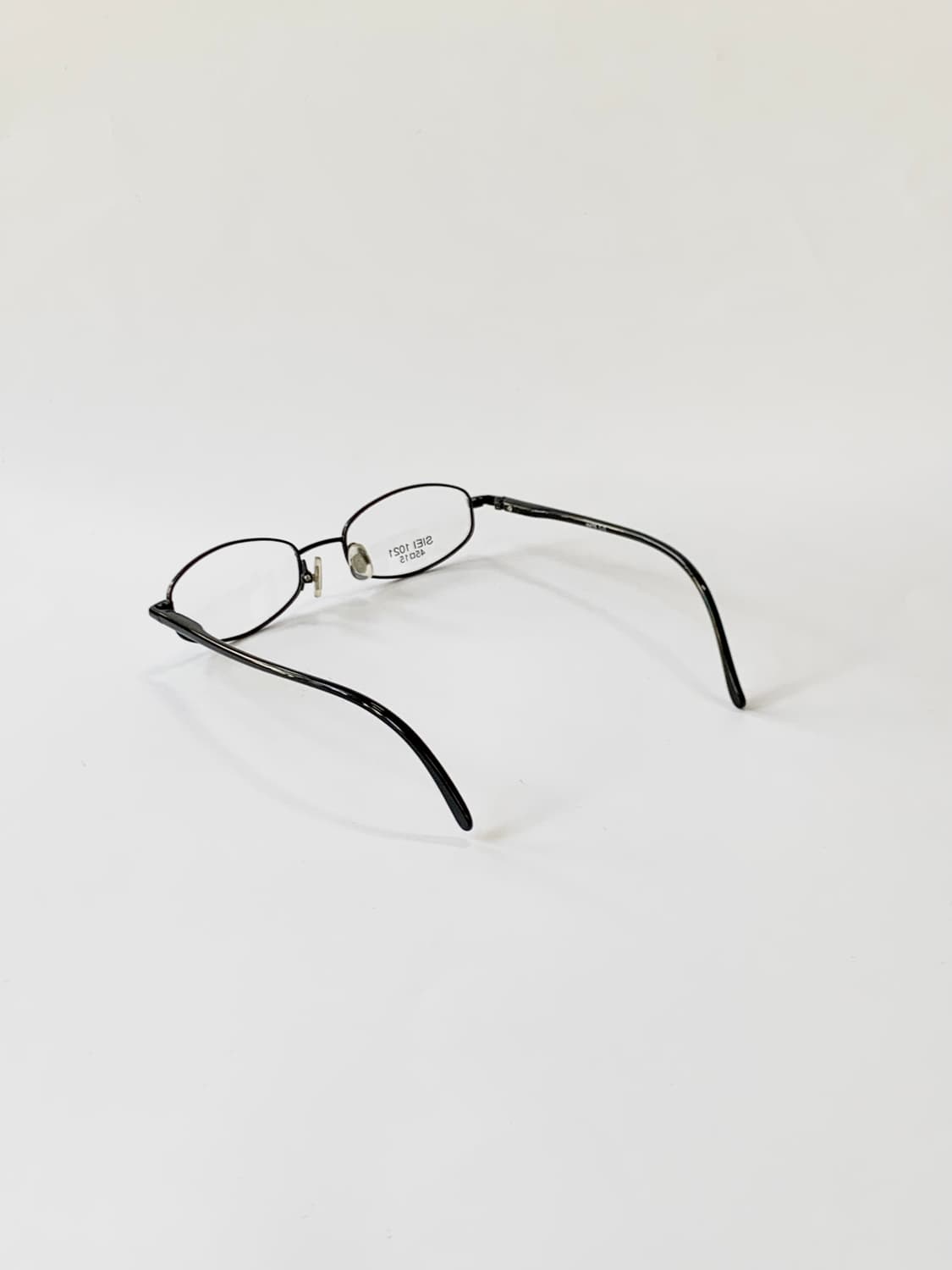 [픽키-588] (Small) 블랙 오벌 안경테 경량 메탈 소형 프레임 상품이미지4