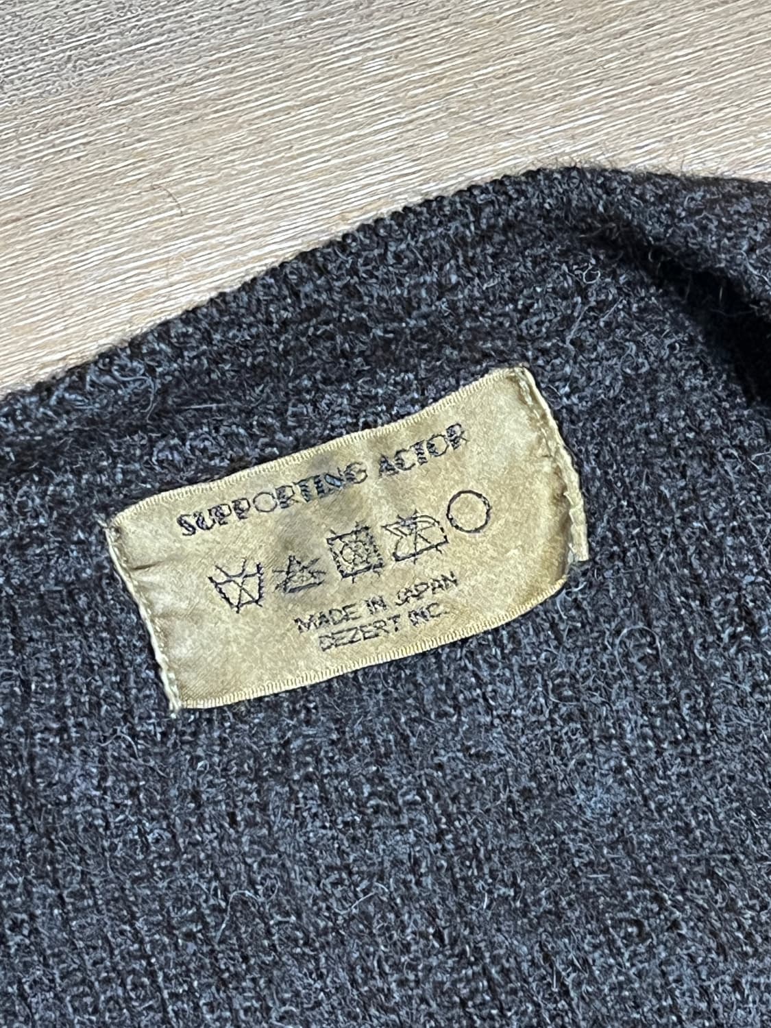 80s 빈티지 dezert 데저트 울 가디건 상품이미지3