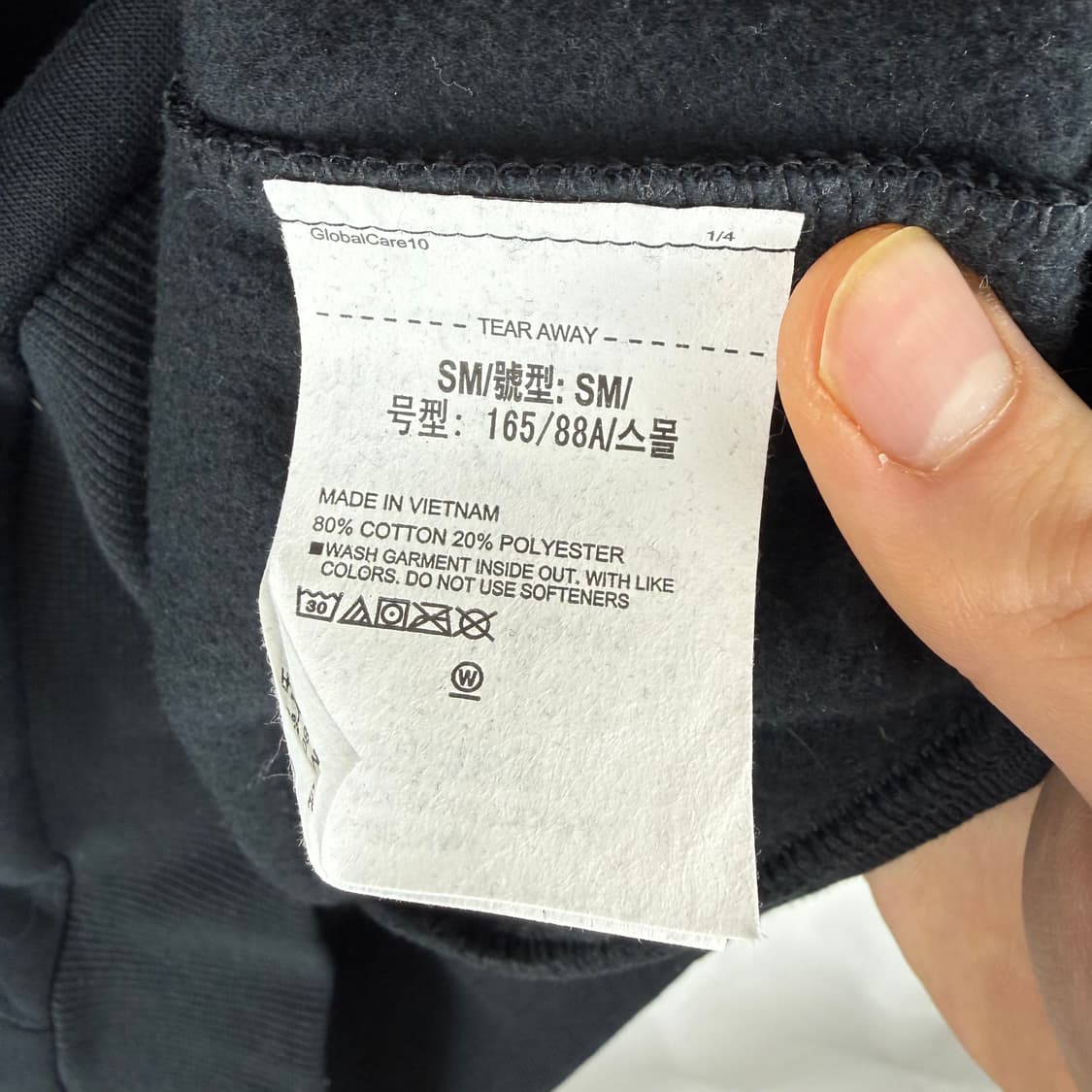 S) 언더아머 맨투맨 블랙 상품이미지5