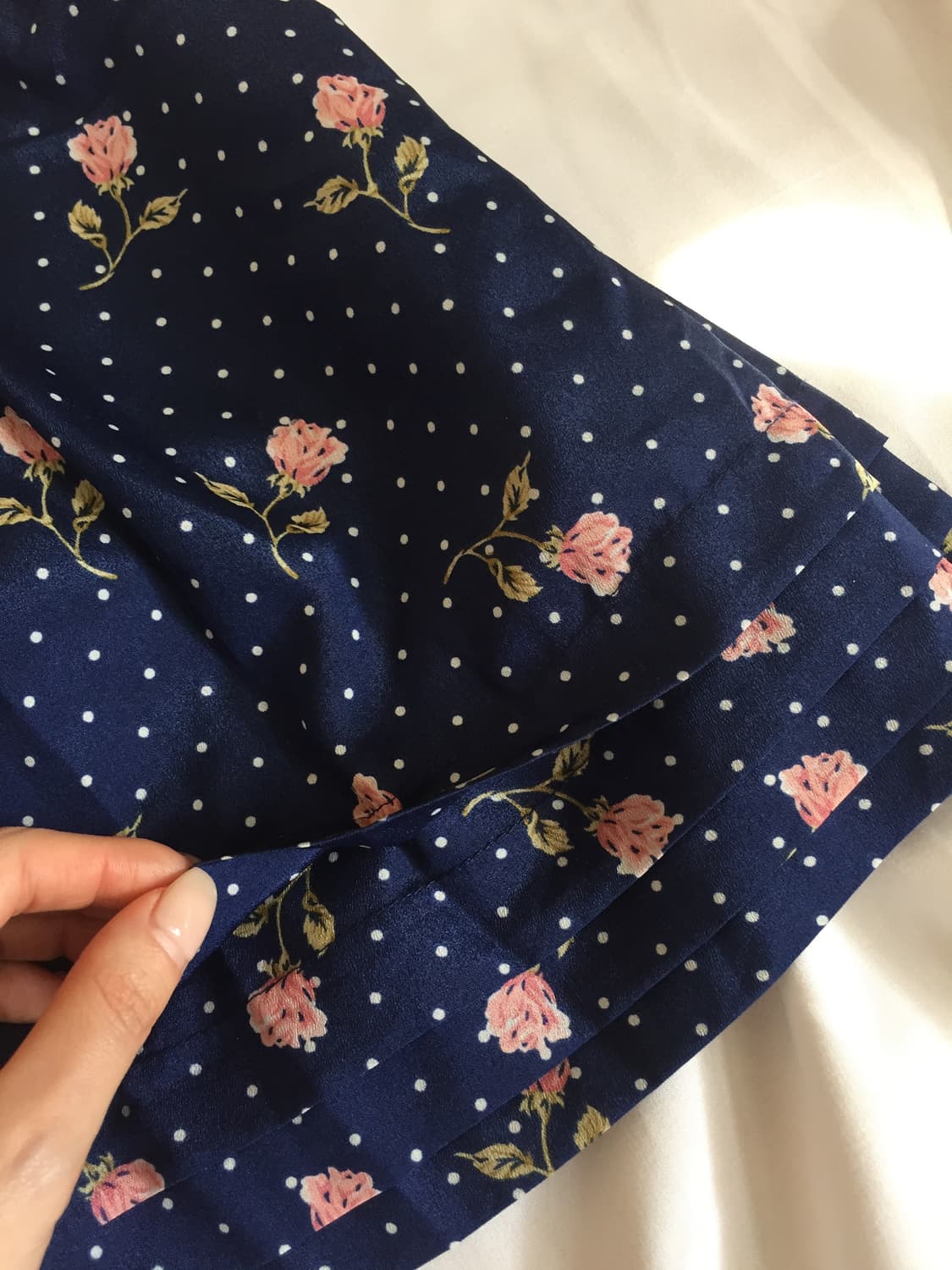 장미 도트 스커트 상품이미지3