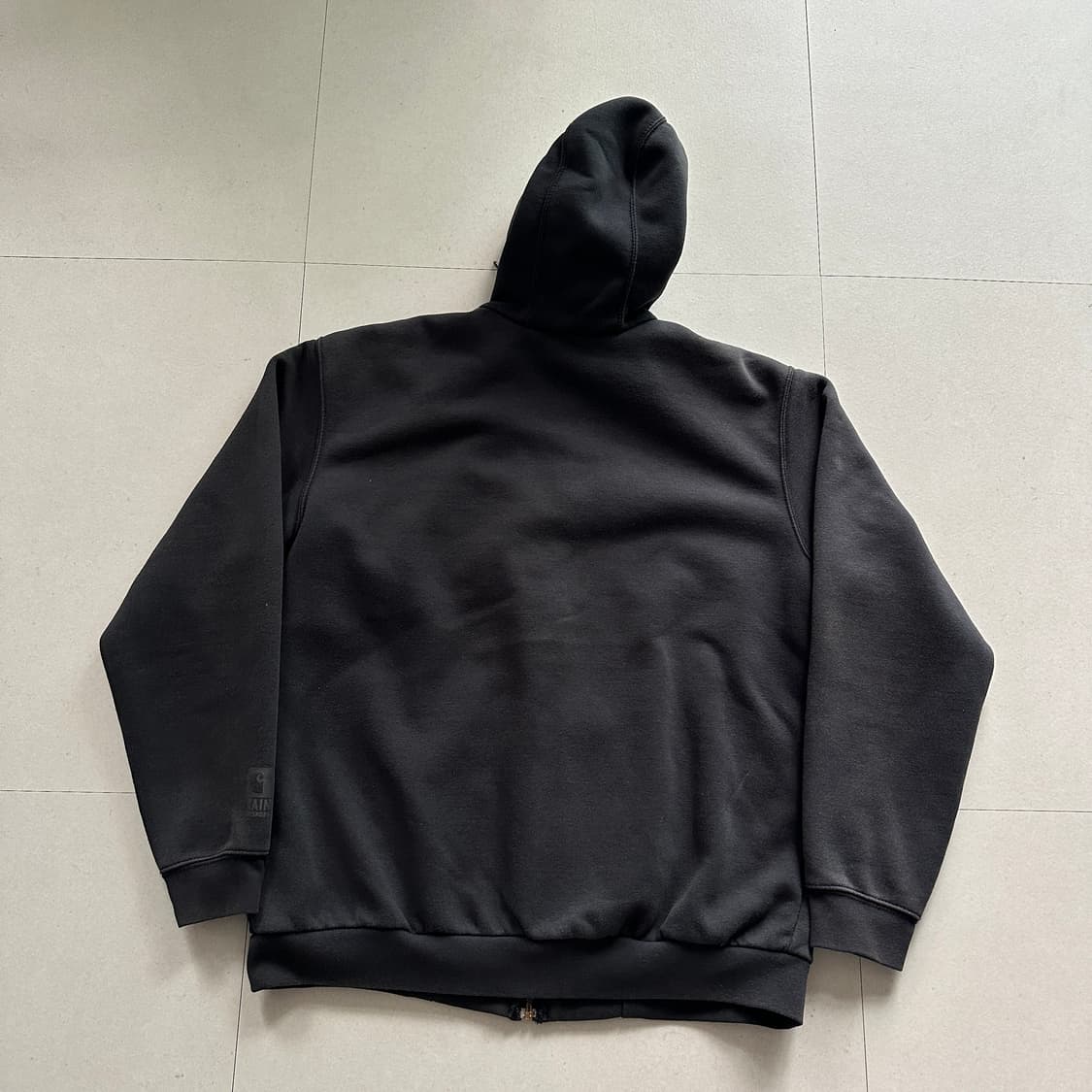 칼하트 레인 디펜더 후드 써멀 집업 블랙 M 상품이미지9