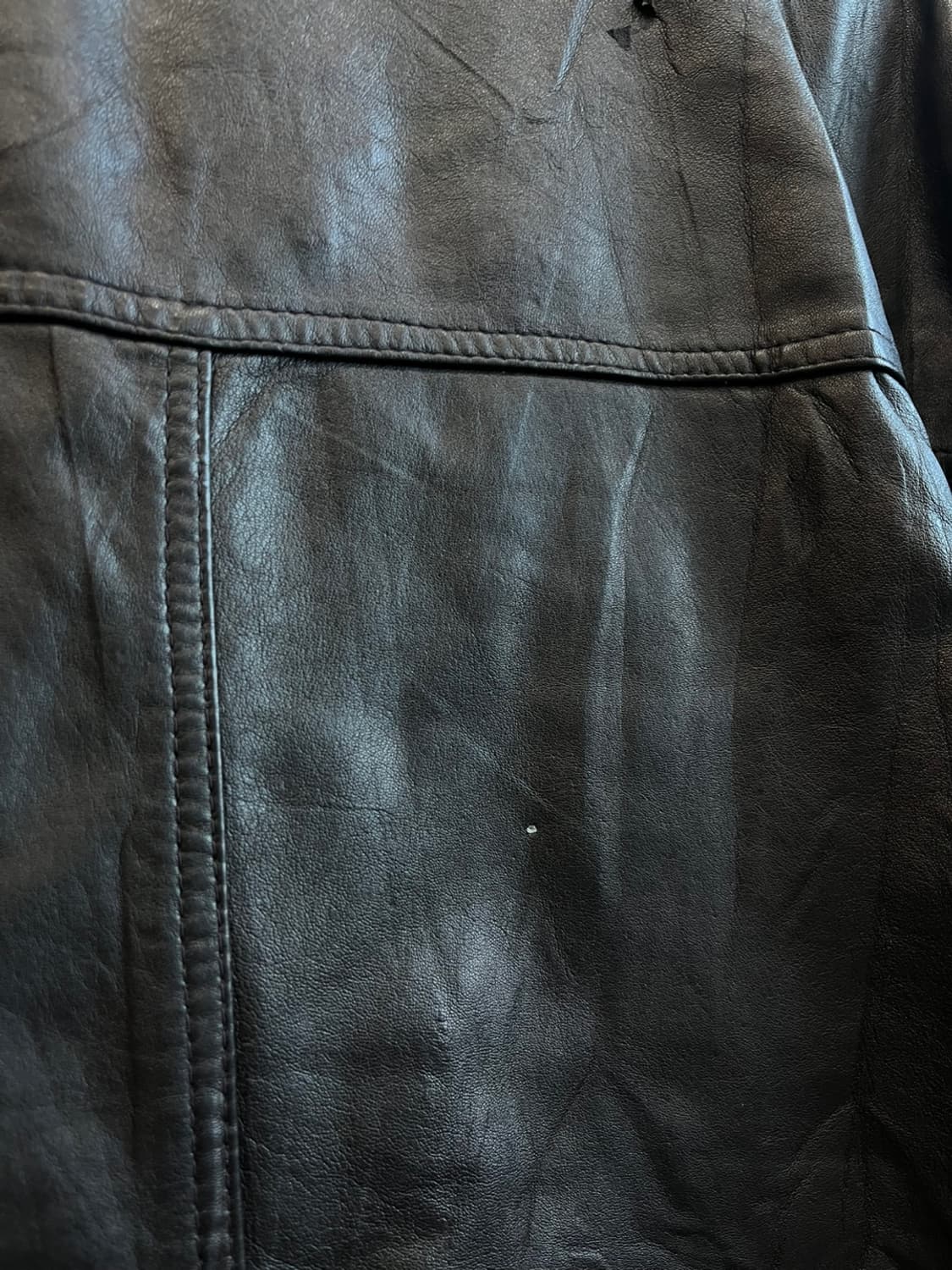 빈티지 양가죽 카코트 상품이미지10