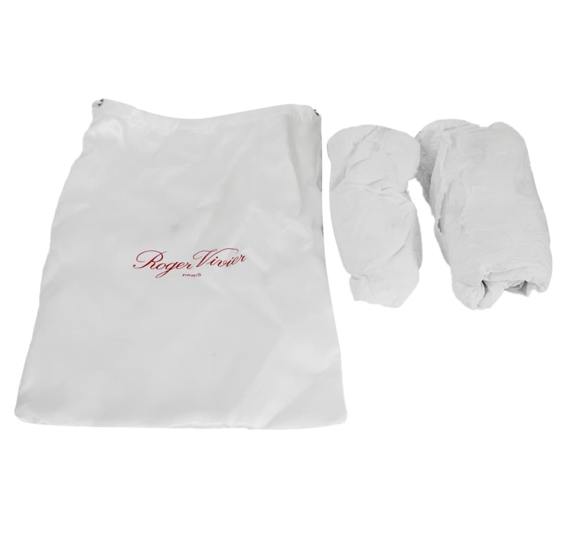 [34.5] 로저비비에 여성 비키비브 크리스탈 스트라스 샌들 뮬 골드 상품이미지10