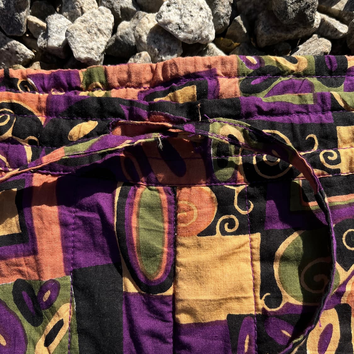 일본 빈티지 패턴바지(실측확인) 상품이미지3