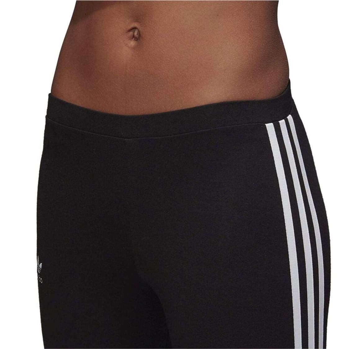 아디다스 오리지널스 우먼 3 스트라이프 타이츠 블랙 상품이미지3