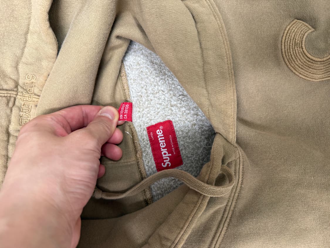 슈프림 오버다이드 후드 L 사이즈  이제부터 입으면 따뜻한 겨울 보내실수 상품이미지4