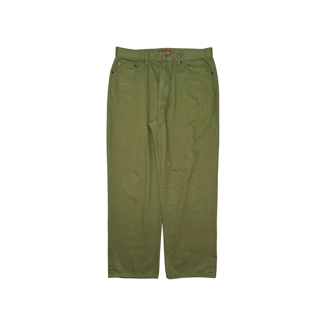 슈프림 배기 데님 팬츠 그린 상품이미지2