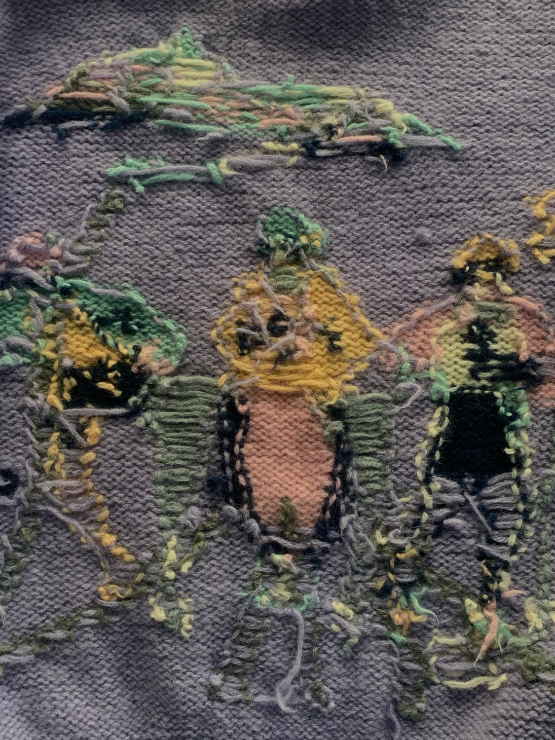 90s GAP 핸드니트 스키 스웨터 상품이미지4