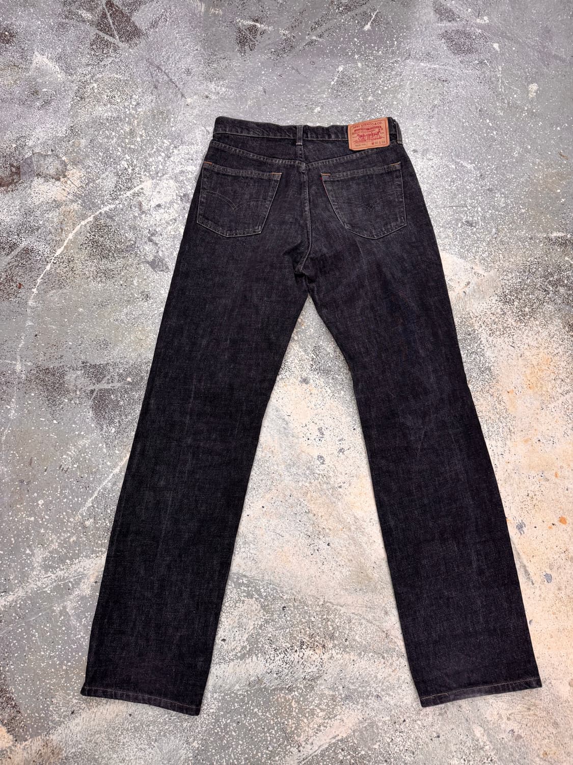 리바이스 503-02 블랙데님 팬츠 상품이미지5