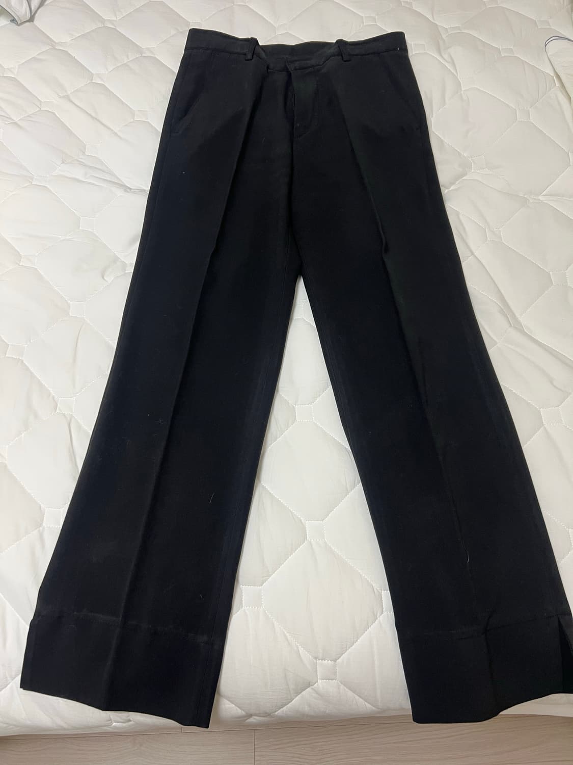 하이파이펑크/HFF 밑단 절개 슬랙스/S 상품이미지4