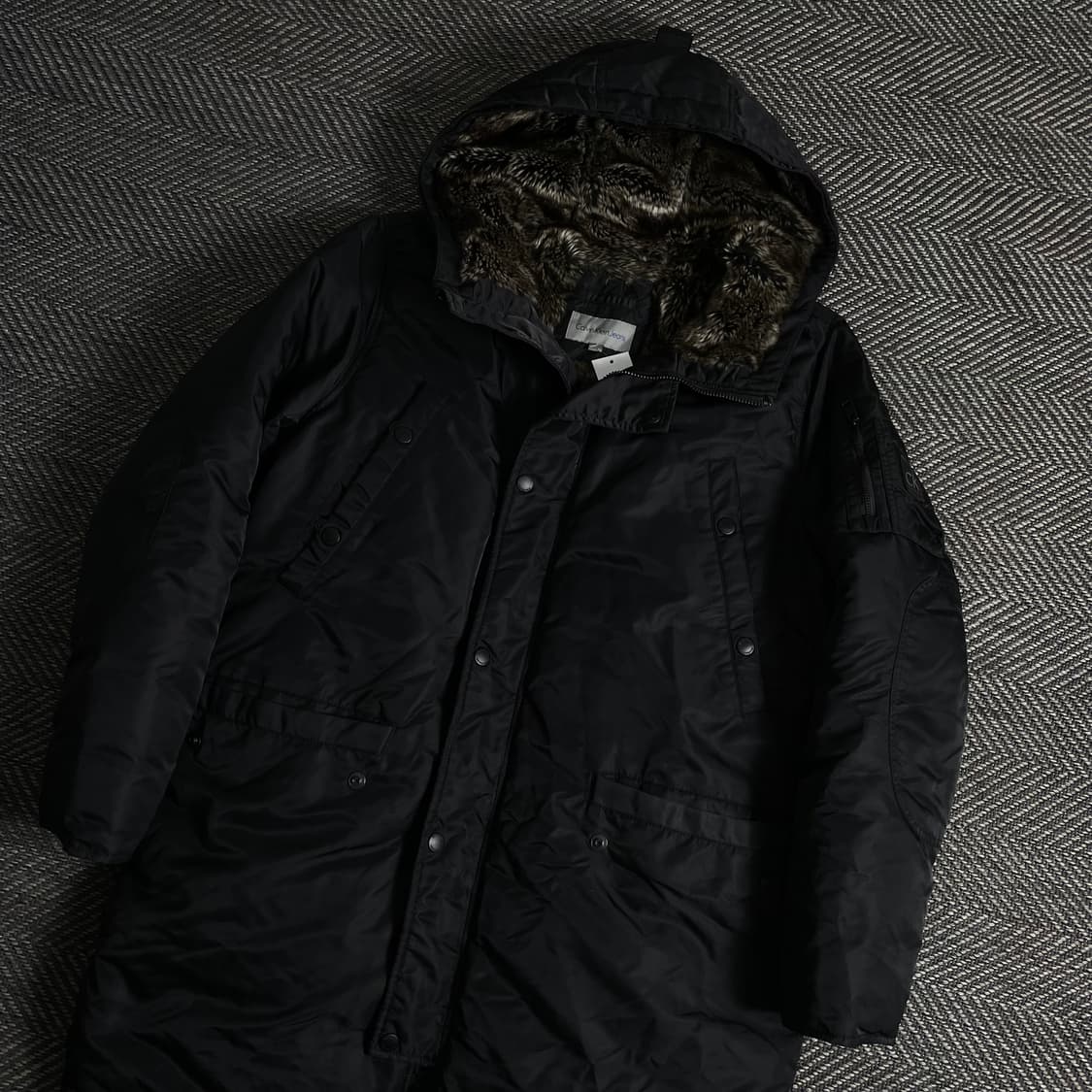 00s 캘빈클라인 아카이브 N3B 이너 퍼 다운 패딩y 3262 상품이미지1