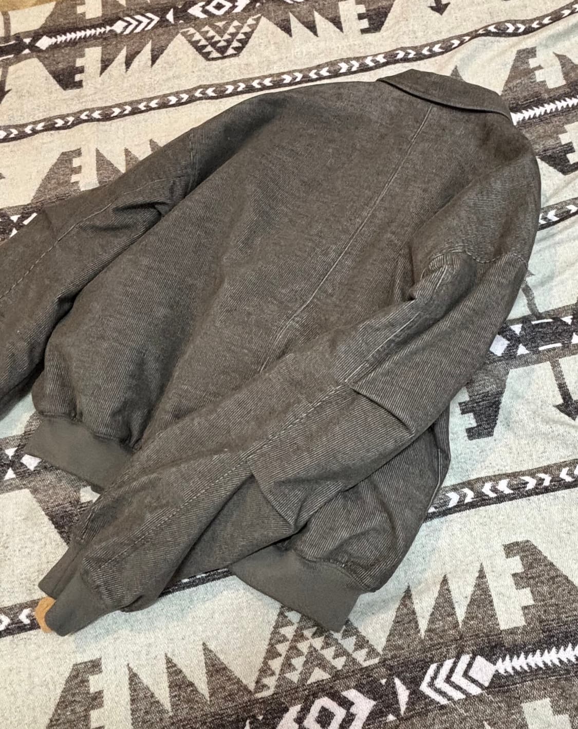 빈티지 스타일 코듀로이 봄버 상품이미지5