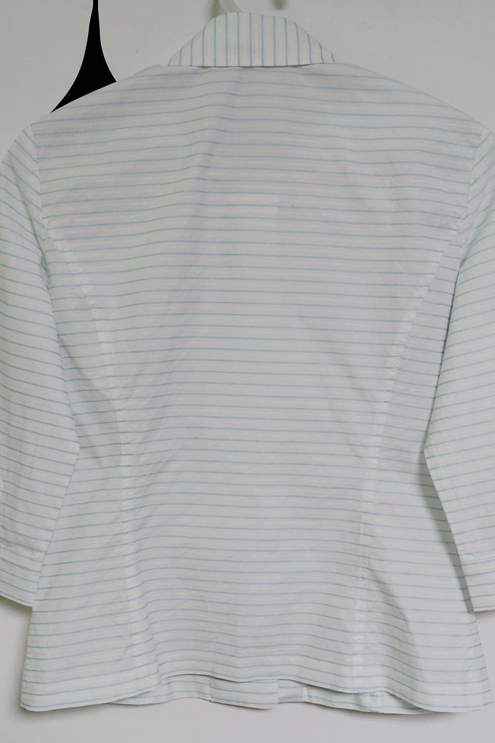 [정품] Courreges 9R 스카이블루 스트라이프 7부 셔츠 상품이미지8
