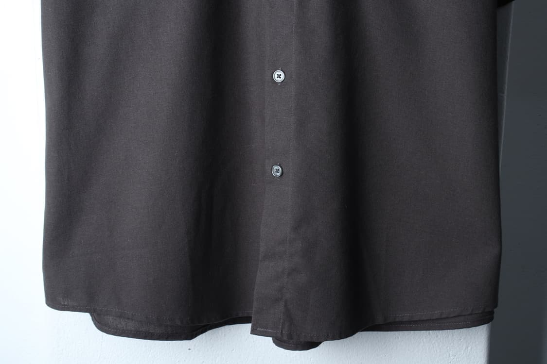 (XL-2XL) 르아르 반팔 카라 티셔츠 셔츠 남방 카키-H32774 상품이미지4