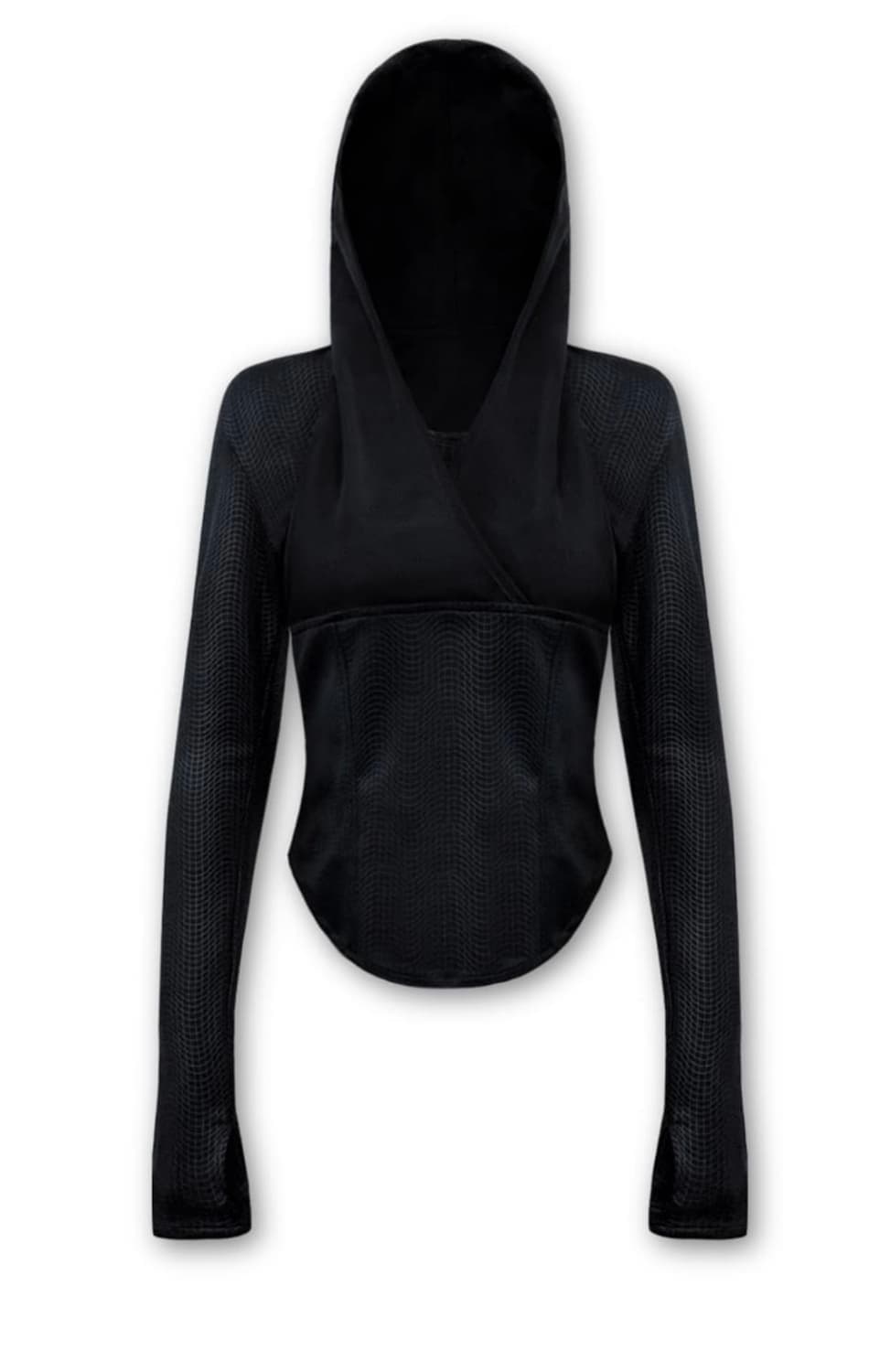 공일공사 레이어드 랩 져지 후디 상품이미지1