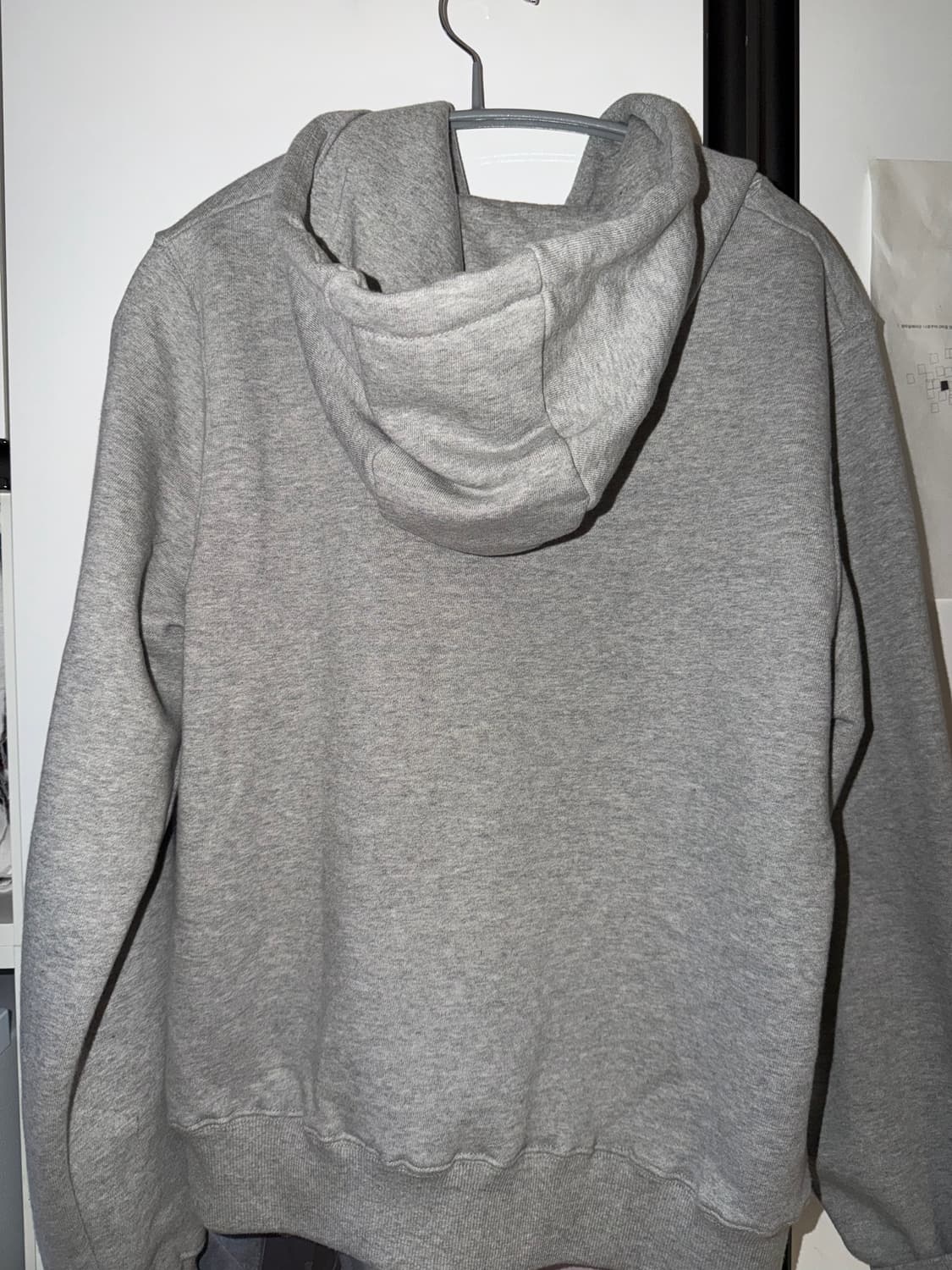 엔조블루스 픽셀 로고 후디 그레이 상품이미지4