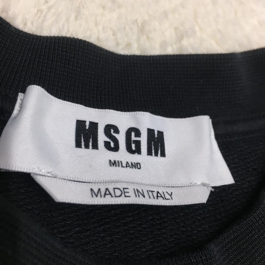 MSGM 여성 빅로고 맨투맨 CC27 상품이미지2