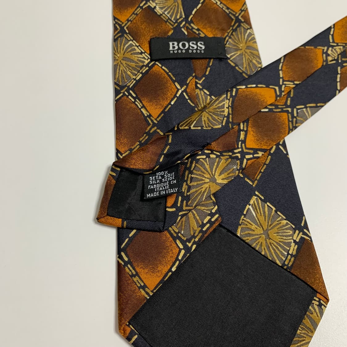 휴고보스(HUGO BOSS) 이태리 100실크 명품넥타이 최상급 상품이미지7