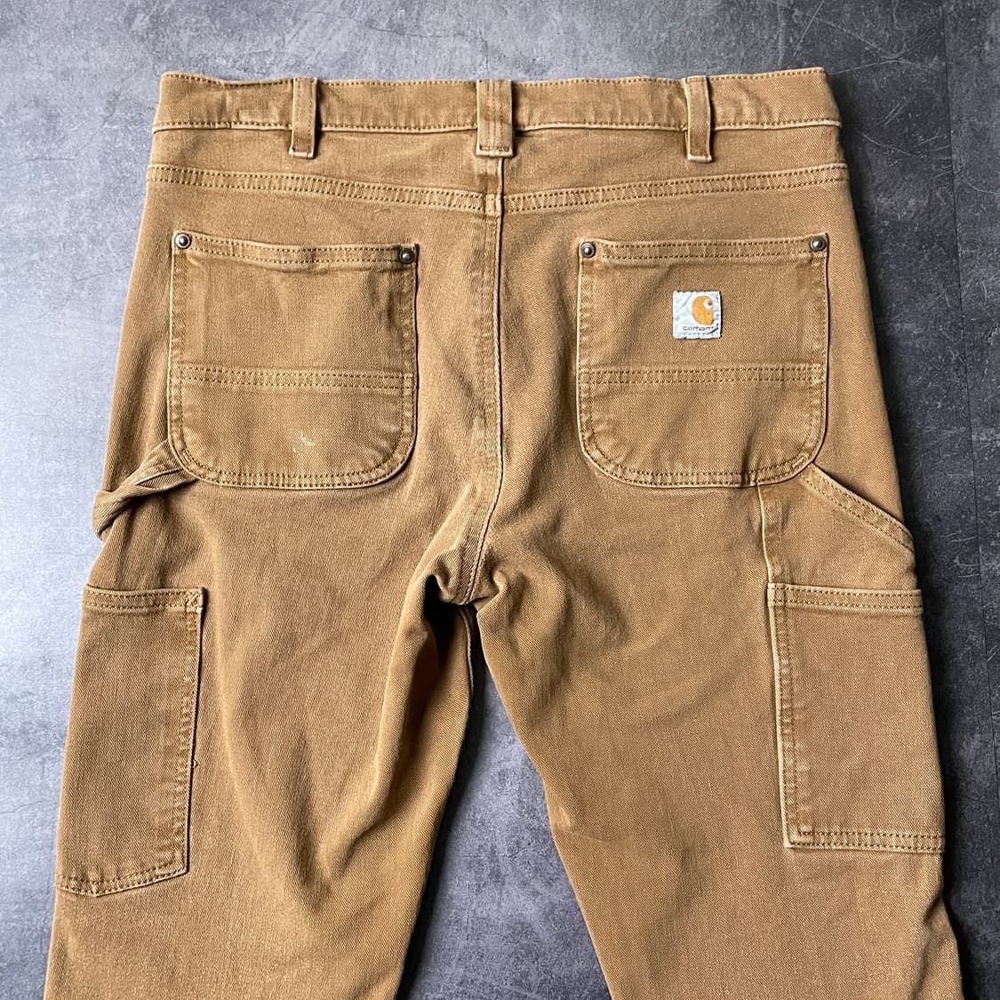 CARHARTT 칼하트 빈티지 카멜 더블니 카펜터 워크팬츠 상품이미지7
