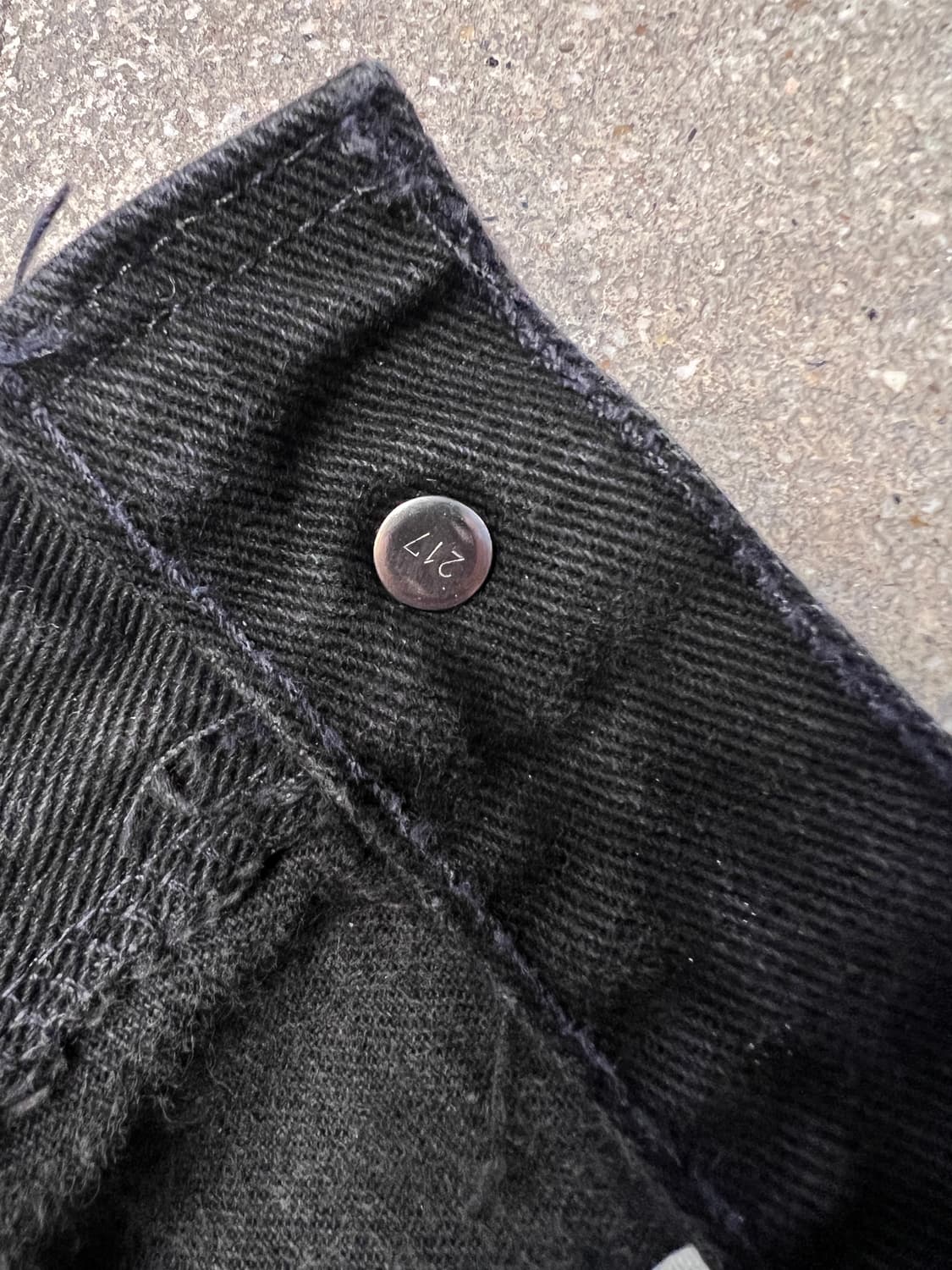 00‘s 리바이스505 캐나다 커스텀 블랙진  상품이미지10