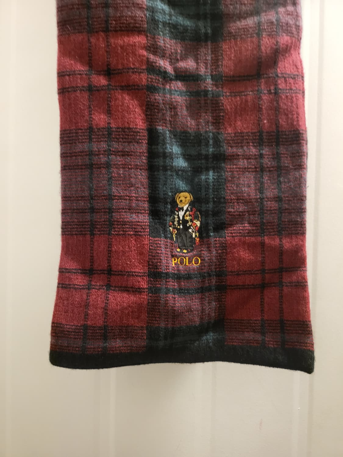 폴로 랄프로렌 베어 체크 머플러 목도리 상품이미지2