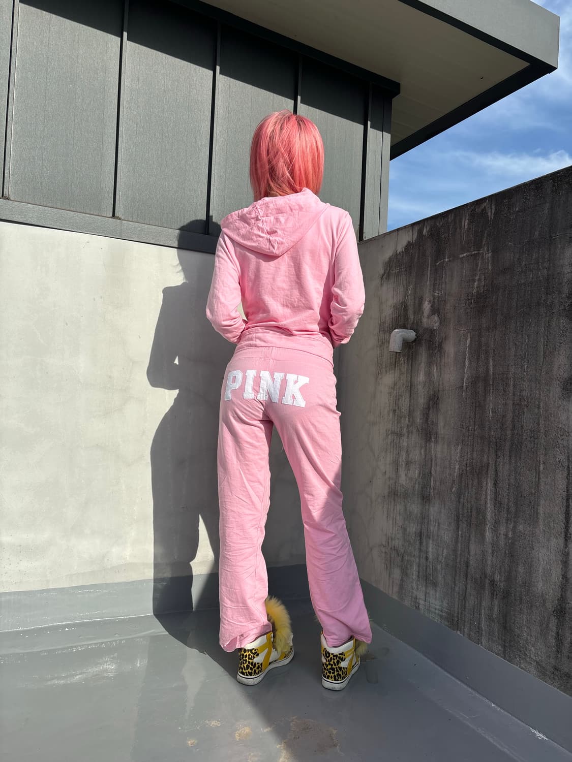 (Rare!)Pink 핑크 트레이닝 셋업  상품이미지7