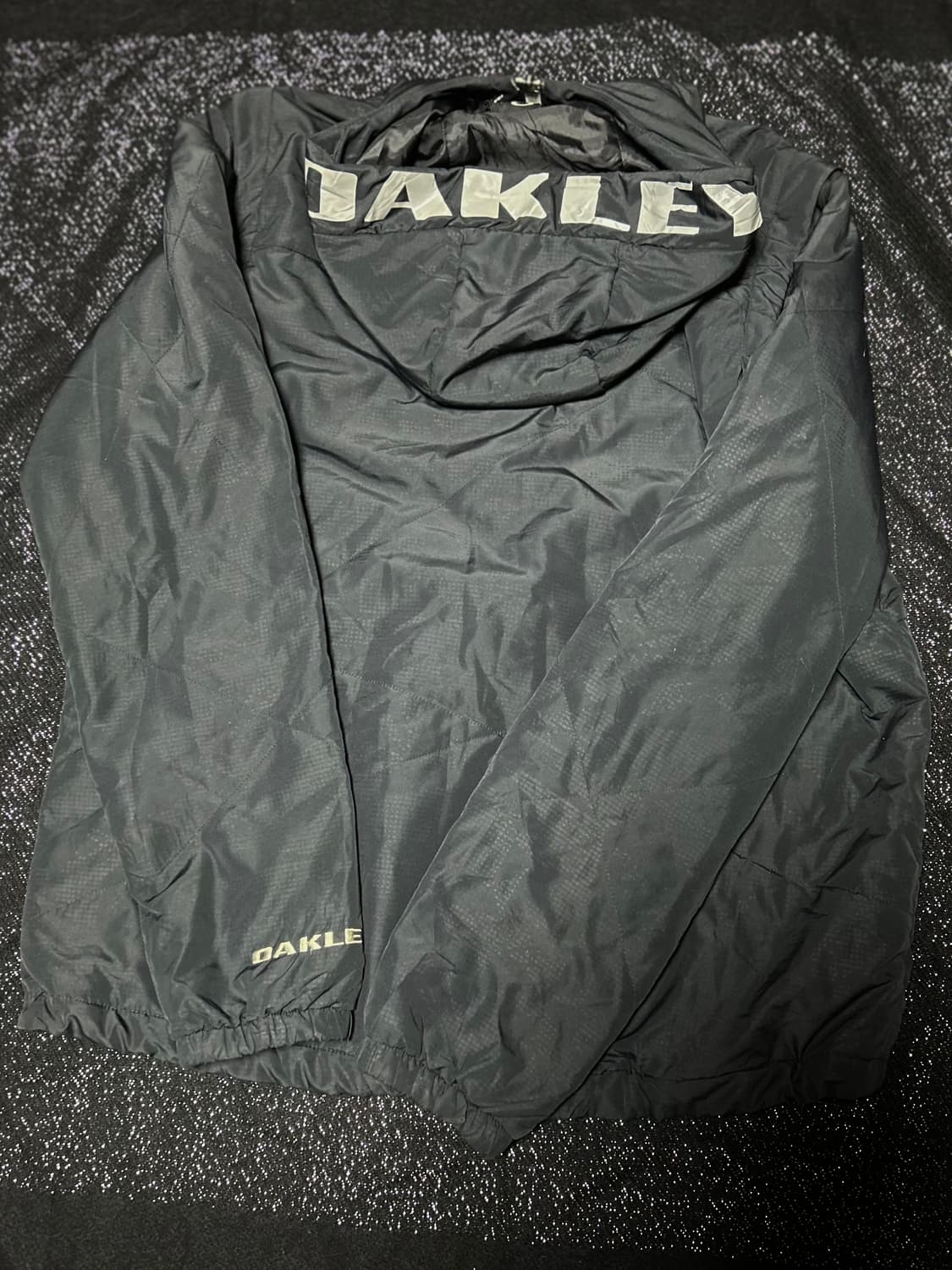*아카이브* 2000s 오클리 챠콜 그레이 경량패딩 상품이미지4