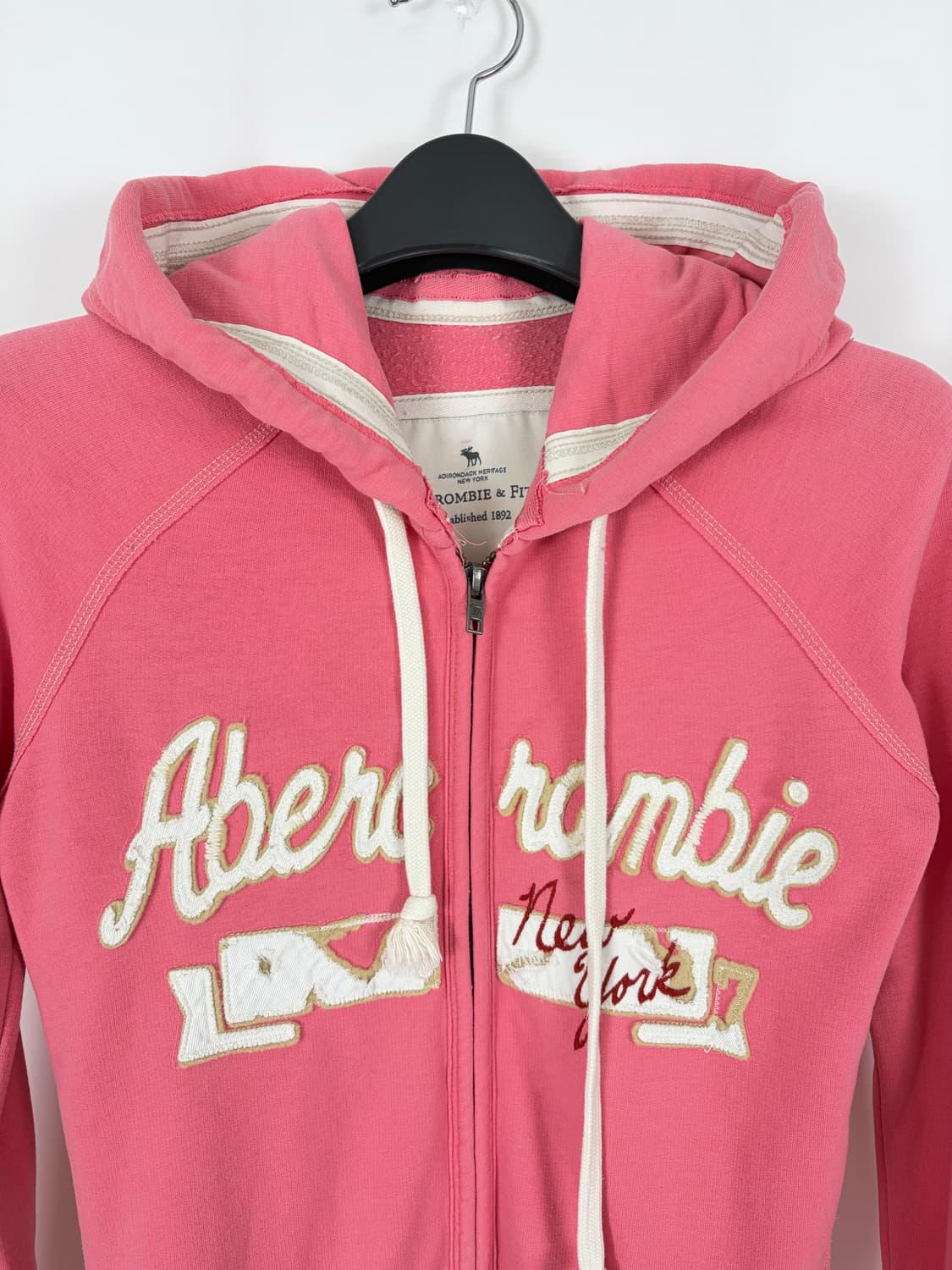 a175) 아베크롬비 연분홍 후드집업 상품이미지2