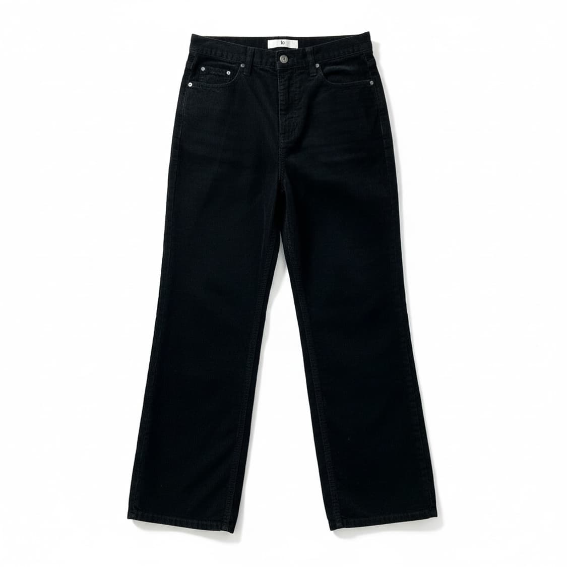 LE 블랙 골덴 팬츠 상품이미지1