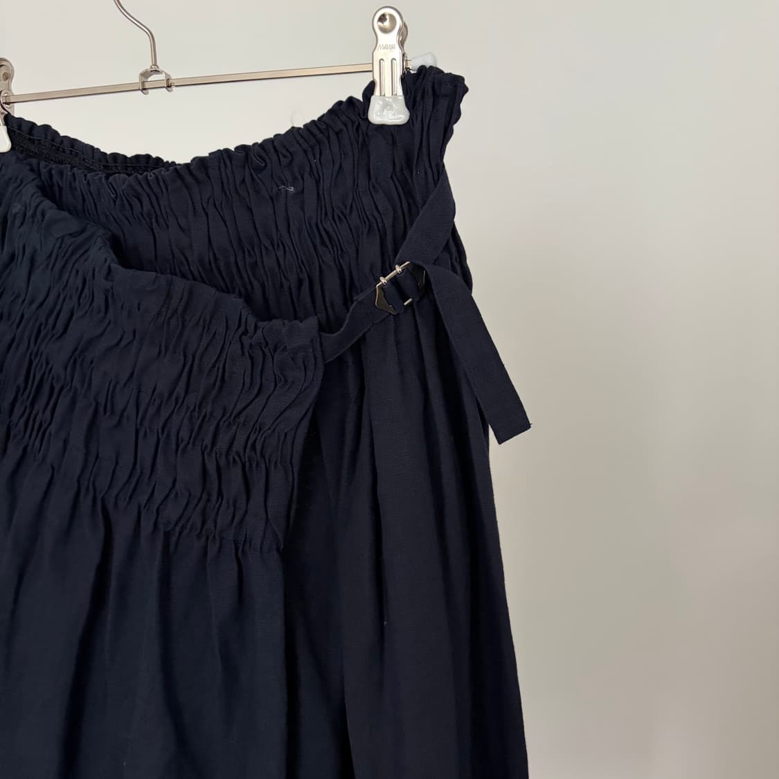 Shirring Belt Wrap Skirt 상품이미지5