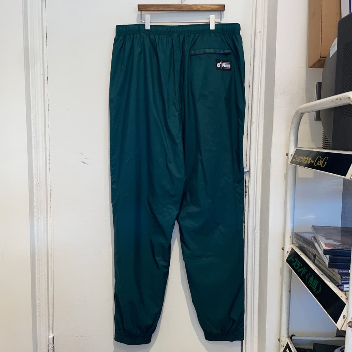 PUMA x THE HUNDREDS Track Pants Green 상품이미지3