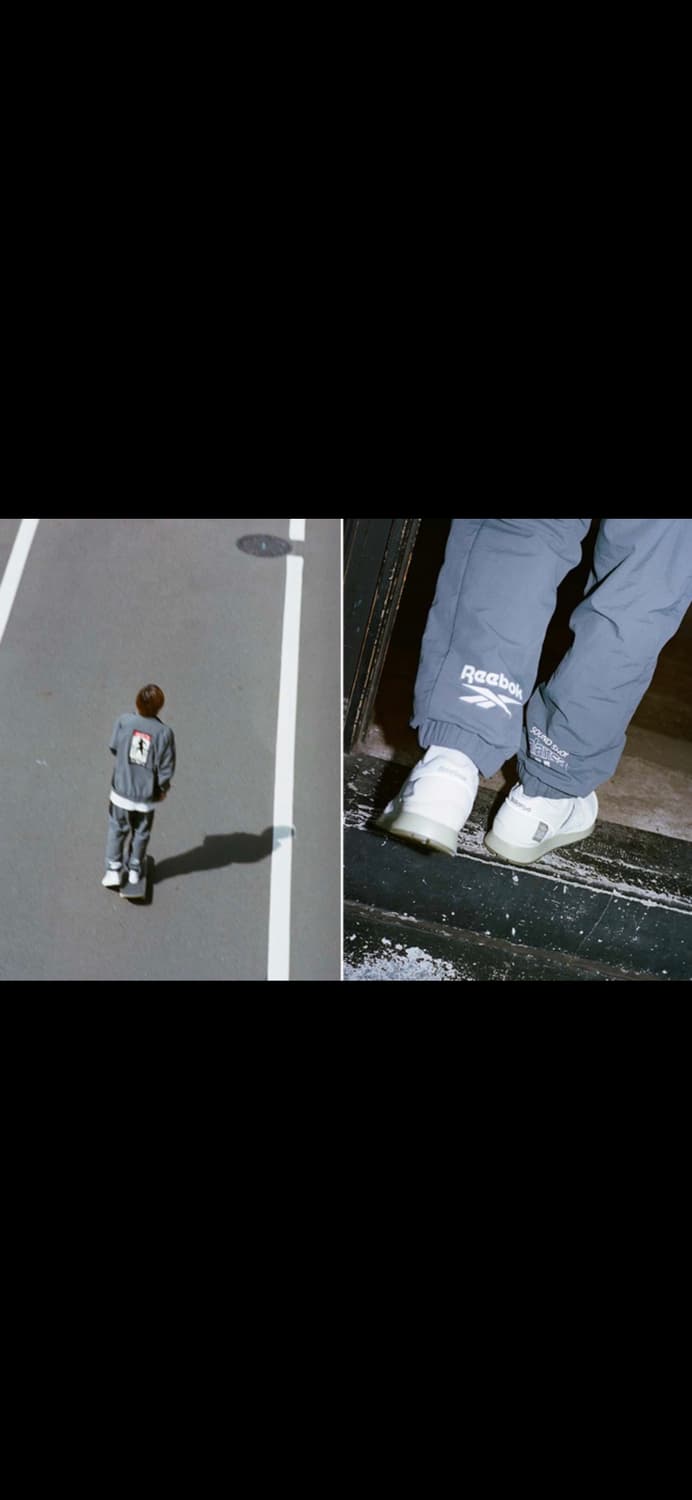 리복X발란사 트랙팬츠 그레이 상품이미지9