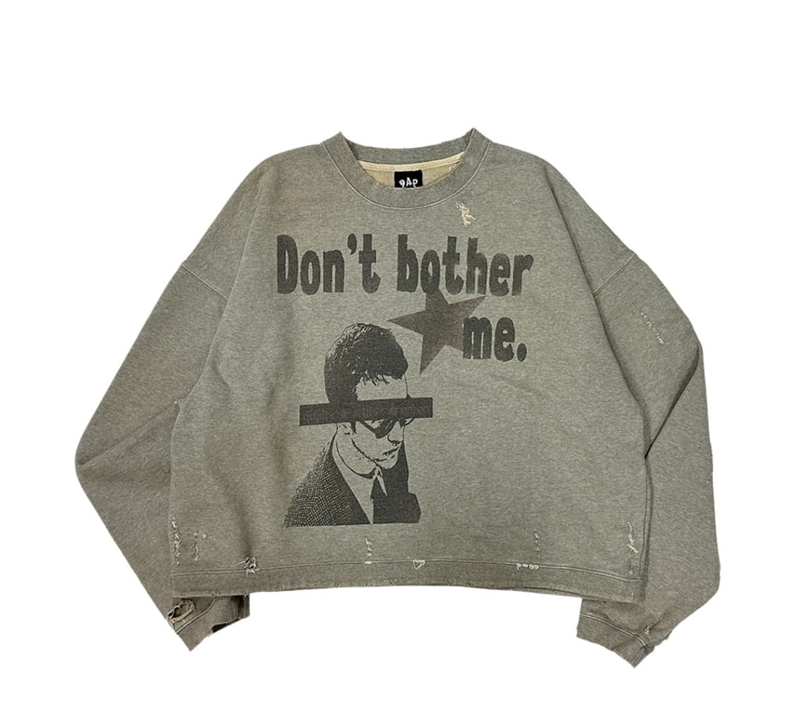 (구합니다)qap 빅폰트 크루넥 맨투맨 상품이미지1