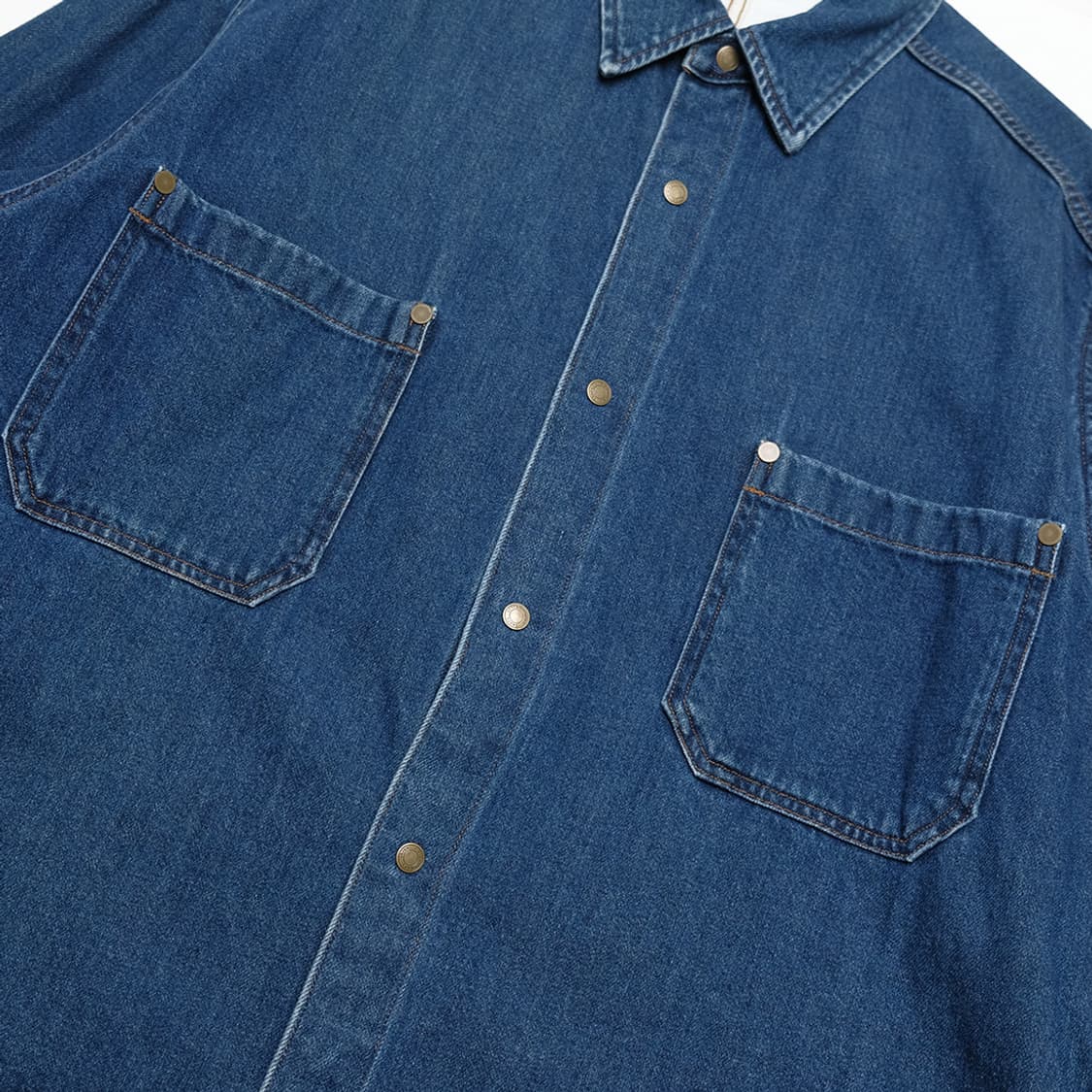 x UNITED ARROWS denim overshirt 상품이미지4