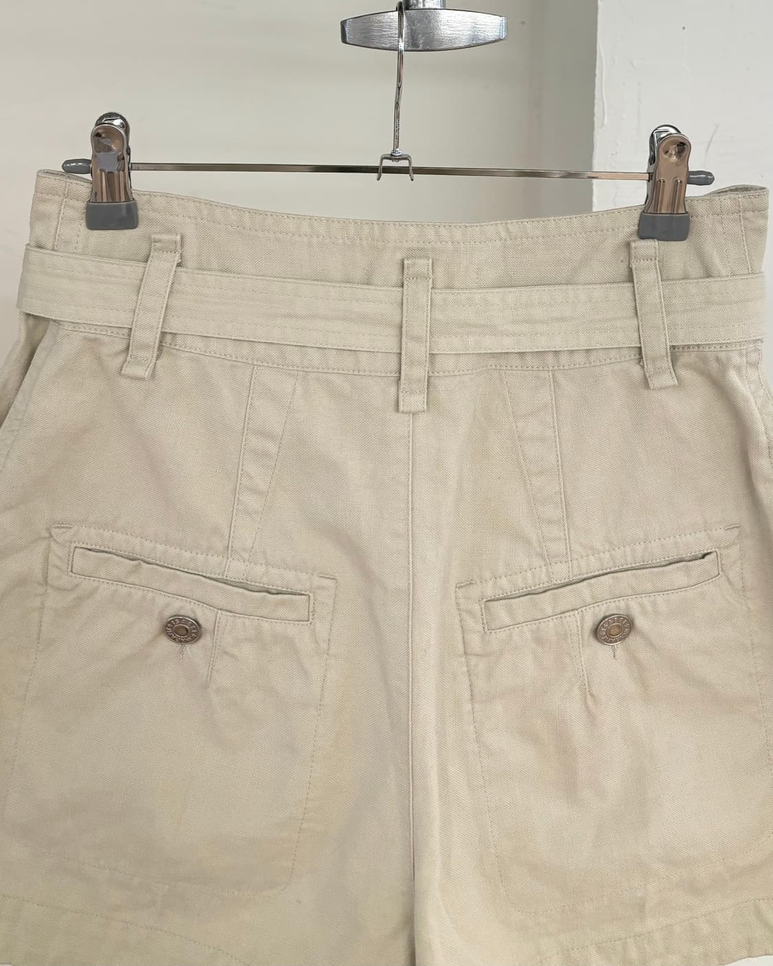 이자벨 마랑 아이보리 에뚜왈 파라나 벨티드 쇼츠 상품이미지5